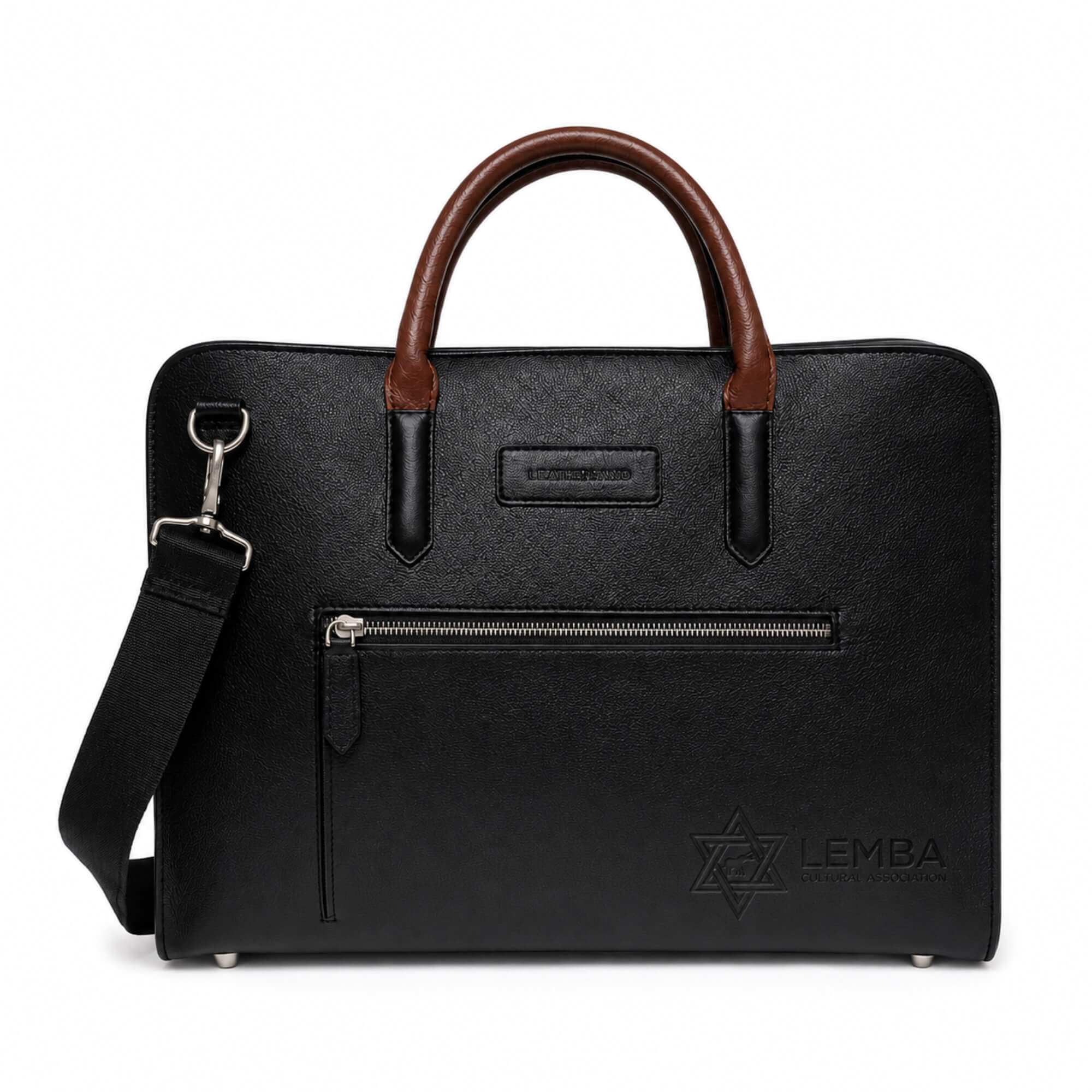 Lemba Conference Bag brown handle